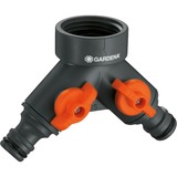 GARDENA 938-20 accesorio para manguera Negro, Naranja 1 pieza(s), Piezas de la válvula gris/Naranja, Negro, Naranja