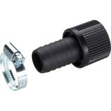 GARDENA Adaptador para tubos flexibles 25 mm (1") , Pieza de manguera negro, 1724-20 