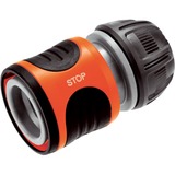 GARDENA Conector Stop 13 mm (1/2")- 15 mm (5/8"), Pieza de manguera gris/Naranja, 18213-20