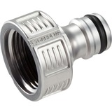 GARDENA Conector de grifo Premium 26.5 mm (G 3/4") , Piezas de la válvula plateado,  18241-20