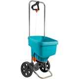 GARDENA Esparciador XL , Esparcidores de gravilla turquesa/Negro, 436-20, 18 L, 6 m, Negro, Azul, Naranja, Plata