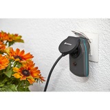 GARDENA Juego de 3 enchufes smart Power  negro, enchufe adaptador 19096-20, 3 piezas