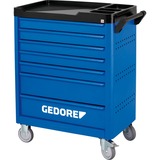 GEDORE 2977311 carro para herramientas, Carros de herramienta azul/Negro, 180 mm, 80 mm, 77 kg