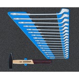 GEDORE WSL-M-TS-172 Acero inoxidable, Carros de herramienta azul/Negro, Acero inoxidable, Azul, 6 cajón(es), 625 mm, 903 mm, 510 mm