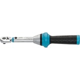 Hazet 5108-3CT llave dinamométrica, Llave de torsión azul/Negro, Llamada dinamométrica de clic, Mecánico, 1/4", 2,5 - 25 Nm, 3%, Negro / Azul