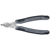 KNIPEX 78 13 125 ESD alicate Alicates cortaalambres, Alicates eléctricos gris, Alicates cortaalambres, Acero inoxidable, Acero, De plástico, Negro / Gris, 12,5 cm, 57 g