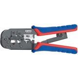 KNIPEX 97 51 10 Herramienta para prensar Negro, Azul, Rojo, Crimpadora azul/Rojo, Herramienta para prensar