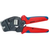 KNIPEX 97 53 09 alicate, Crimpadora Acero, Azul/Rojo, 19 cm, 486 g