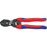 KNIPEX CoBolt Cortaalambres compacto de cabeza atramanteda, Alicates de corte Cortaalambres compacto de cabeza atramanteda, Acero cromo vanadio, De plástico, Azul/Rojo, 20 cm, 370 g