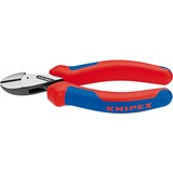 KNIPEX X-Cut Alicates de corte diagonal Alicates de corte diagonal, Acero cromo vanadio, De plástico, Azul/Rojo, 16 cm, 175 g