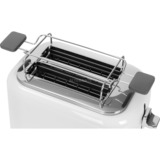 Kenwood TCX751WH tostadora 2 rebanada(s) 900 W Blanco blanco/Plateado, 2 rebanada(s), Blanco, Metal, Botones, Giratorio, 900 W, 160 mm