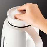 Krups BW2441 tetera eléctrica 1,6 L 2200 W Blanco, Hervidor de agua blanco, 1,6 L, 2200 W, Blanco, Acero inoxidable, Indicador de nivel de agua, Filtrado