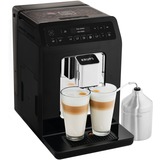 Krups Evidence EA8918 cafetera eléctrica Totalmente automática Máquina espresso 2,3 L, Superautomática negro/Cromado, Máquina espresso, 2,3 L, Granos de café, Molinillo integrado, 1450 W, Negro