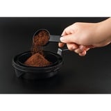 Krups KM4689 Cafetera de filtro 1,25 L negro/Plateado, Cafetera de filtro, 1,25 L, 850 W, Negro