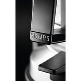 Krups KM4689 Cafetera de filtro 1,25 L negro/Plateado, Cafetera de filtro, 1,25 L, 850 W, Negro