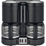 Krups KM8508 Manual Cafetera de filtro 1 L negro, Cafetera de filtro, 1 L, De café molido, 2200 W, Negro