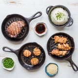 Lodge Sartén para parrilla L3GP, con mango, Pan negro