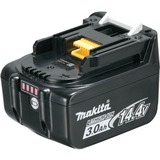 Makita 197615-3 batería recargable de iones de litio 3 Ah 14.4V  negro, Batería, Ión de litio, 3 Ah, 14,4 V, Makita, Negro