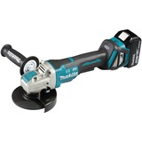 Makita Amoladora angular inalámbrica X-LOCK DGA519RTJ, 18 voltios azul/Negro