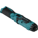 Makita Atornillador angular a batería DF012DZ, 7,2 Voltios, Taladro/destornillador azul/Negro