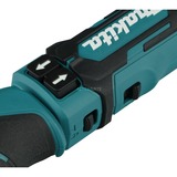 Makita Atornillador angular a batería DF012DZ, 7,2 Voltios, Taladro/destornillador azul/Negro
