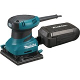 Makita BO4555J lijadora portátil Lijadora orbital Negro, Azul Lijadora orbital, Negro, Azul, 81 dB, Corriente alterna, 2 m, 131 mm