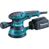 Makita BO5041J lijadora eléctrica Lijadora orbital 300 W azul/Negro, Lijadora orbital, 12000 OPM, 300 W, 218 mm, 123 mm, 153 mm