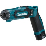 Makita DF012DSE destornillador eléctrico y llave de impacto 650, 200 Negro, Azul, Taladro/destornillador azul/Negro, Negro, Azul, 650, 200, 5 mm, 6 mm, 3,6 Nm, 5,6 Nm