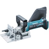 Makita DPJ180Z cepillo eléctrico manual Negro, Acero inoxidable 6500 RPM 18 W, Esamblaje con galleta azul/Negro, sin bateria, sin cargador