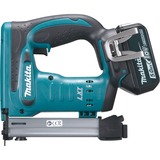 Makita DST221RTJ pistola de clavos y grapadora Batería, Engrapadora eléctrica azul/Negro, Grapadora, Negro, Azul, Plata, СУ, 1 cm, 1 cm, 2,2 cm