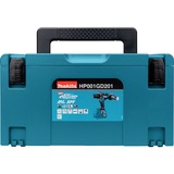 Makita HP001GD201, Martillo atornillador azul/Negro