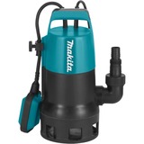 Makita PF0410 bomba sumergible 5 m, Bombas presión e inmersión azul/Negro, Negro, Azul, 5 m, 5 m