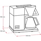 Melitta Aromaboy Semi-automática Cafetera de filtro negro, Cafetera de filtro, De café molido, 500 W, Negro