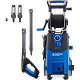 Nilfisk 128471147 Limpiadora de alta presión o Hidrolimpiadora Vertical Eléctrico 610 l/h 2900 W Azul, Negro, Hidrolimpiadora de alta presión azul/Negro, Vertical, Eléctrico, 10 m, 5 m, Azul, Negro, Aluminio