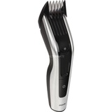 Philips HAIRCLIPPER Series 9000 Cortapelos con cuchillas de titanio y peines-guía motorizados, Cortador de pelo negro/Plateado, Negro, 0,5 mm, 4,2 cm, 4,1 cm, Titanio, Auto Turbo