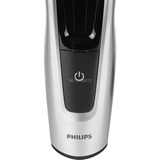 Philips HAIRCLIPPER Series 9000 Cortapelos con cuchillas de titanio y peines-guía motorizados, Cortador de pelo negro/Plateado, Negro, 0,5 mm, 4,2 cm, 4,1 cm, Titanio, Auto Turbo