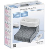 ProfiCare 330580, Calientapiés gris/blanco