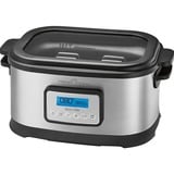 ProfiCook PC-SV 1112 8 L 520 W Negro, Acero inoxidable, Olla de cocción Sous-vide acero fino/Negro, 8 L, 520 W, 45 - 90 °C, 72 h, Negro, Acero inoxidable, LCD