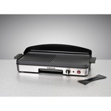 Rommelsbacher BBQ 2003 Negro, Plata Independiente 1900 W, Parrilla negro/Acero fino, Negro, Plata, Independiente, Acero inoxidable, 2 zona(s), 500 x 250 mm, Giratorio