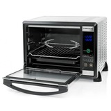 Rommelsbacher BGE 1580/E horno tostador 30 L 1580 W Negro, Acero inoxidable Parrilla, Mini horno acero fino, 30 L, Negro, Acero inoxidable, Tocar, 80 - 230 °C, Acero inoxidable, 120 min