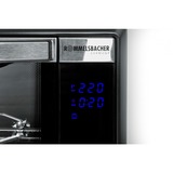 Rommelsbacher BGE 1580/E horno tostador 30 L 1580 W Negro, Acero inoxidable Parrilla, Mini horno acero fino, 30 L, Negro, Acero inoxidable, Tocar, 80 - 230 °C, Acero inoxidable, 120 min