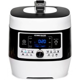 MD 1000 olla a presión 4 L Negro, Blanco 1000 W, Cocina multi