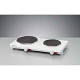 Rommelsbacher Placa de cocción doble AK 3080 blanco