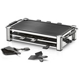 Rommelsbacher RCC 1500 parrilla de interior 1500 W Cromo, Raclette plateado, 1500 W, 4,5 kg, 530 x 270 x 115 mm