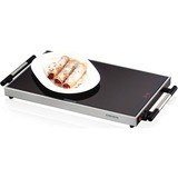 Rommelsbacher WPR 305/E calentador de alimentos 300 W Acero inoxidable, Calientaplatos acero fino/Negro, 300 W, 230 V, Acero inoxidable, Alemania, Vidrio, Acero inoxidable, 640 mm