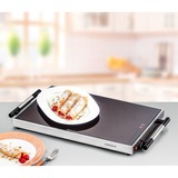 Rommelsbacher WPR 305/E calentador de alimentos 300 W Acero inoxidable, Calientaplatos acero fino/Negro, 300 W, 230 V, Acero inoxidable, Alemania, Vidrio, Acero inoxidable, 640 mm