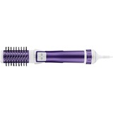 Rowenta Brush Activ Volume & Shine CF953 Cepillo de aire caliente Caliente Violeta, Blanco 1000 W 1,8 m blanco/Violeta, Cepillo de aire caliente, Caliente, Cabello seco/mojado, Violeta, Blanco, Sintético, Con agujero en la empuñadura para colgar