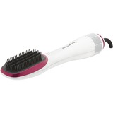 Rowenta CF6220 Utensilio de peinado Cepillo de aire caliente Vapor Rosa, Blanco 900 W 1,8 m blanco/Rosa, Cepillo de aire caliente, Vapor, Rosa, Blanco, 1,8 m, 900 W, 200-240 V