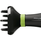 Rowenta CV6030 secador 1500 W Negro, Verde, Secador de pelo negro/Verde, CC, 5,2 g/min, Negro, Verde, Con agujero en la empuñadura para colgar, 1,8 m, China