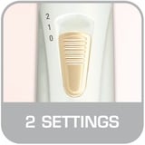 Rowenta Fashion Stylist CF3910 Cepillo de aire caliente Caliente Blanco blanco/Dorado, Cepillo de aire caliente, Caliente, Blanco, Sintético, Corriente alterna, 120 mm